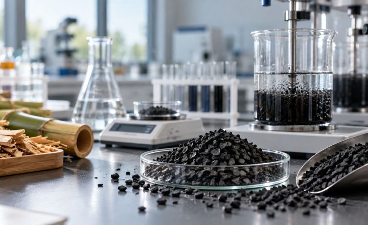 Bamboo activated carbon iodine number and adsorption performance testing